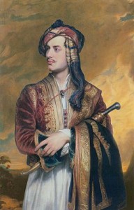 Lord Byron, poet, romantic and adventurer 