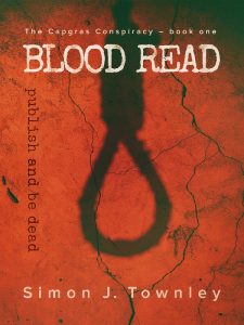 cover of Blood Read - a novel about a serial killer who stalks the London book-world