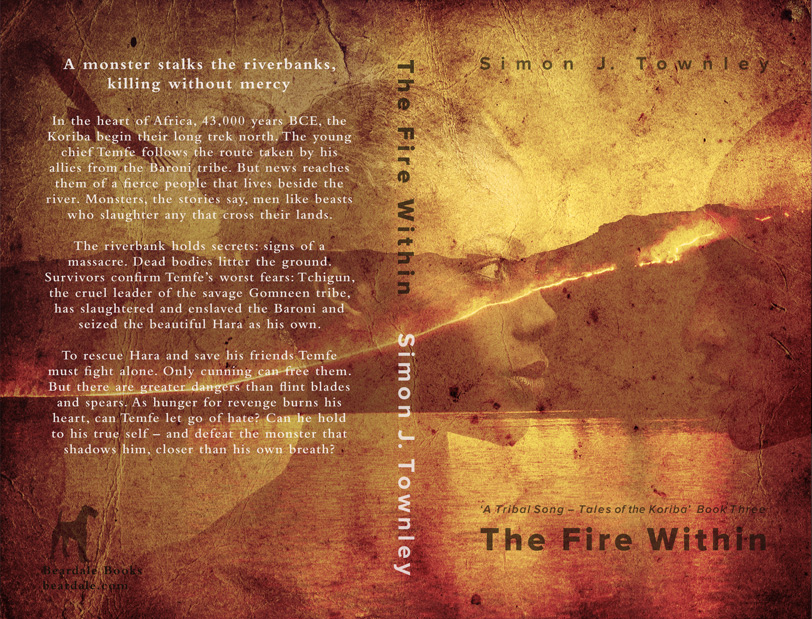 The Fire Within - book 3 in the Koriba series. Print cover