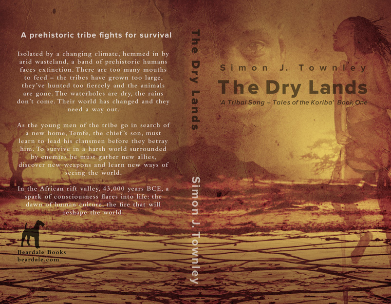 'The Dry Lands' - book one in the series. Print cover